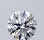 Diamante Naturale Taglio Brillante 0.5ct VG/VG/EX H VS1 - GIA - 4.96x5.03x3.17mm