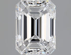 Diamante Naturale Taglio Smeraldo 0.5ct VG/EX D VS2 - GIA - 5.25x3.83x2.66mm