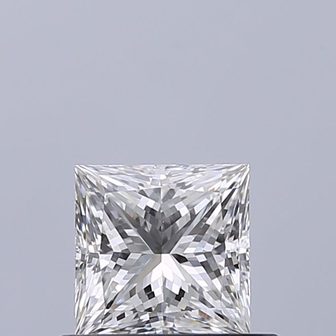 Diamante Naturale Taglio Princess 0.57ct EX/EX F VVS1 - IGI - 4.49x4.47x3.35mm