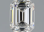 Diamante Naturale Taglio Smeraldo 1.01ct EX/EX F VVS2 - GIA - 6.37x4.73x3.3mm