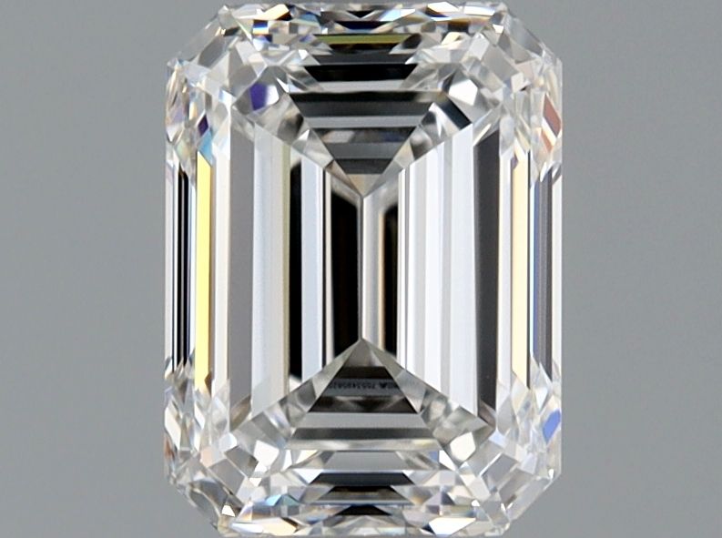 Diamante Naturale Taglio Smeraldo 1.01ct EX/EX F VVS2 - GIA - 6.37x4.73x3.3mm