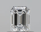 Diamante Naturale Taglio Smeraldo 0.41ct VG/VG D VVS1 - GIA - 5.0x3.61x2.49mm