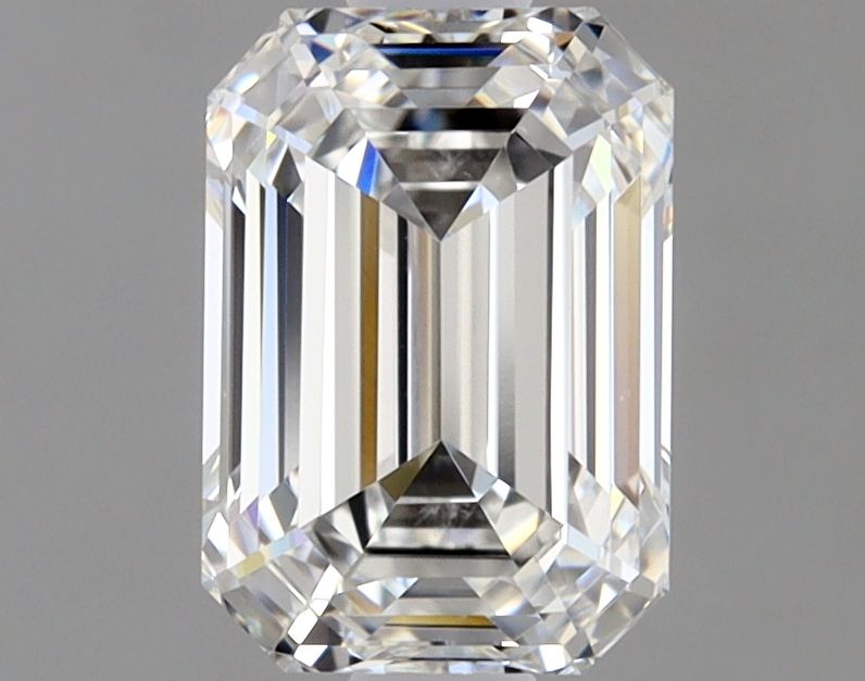 Diamante Naturale Taglio Smeraldo 0.9ct VG/VG E VS1 - GIA - 6.45x4.53x3.1mm