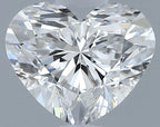 Diamante Naturale Taglio Cuore 0.7ct VG/EX E VVS2 - GIA - 5.06x6.13x3.76mm