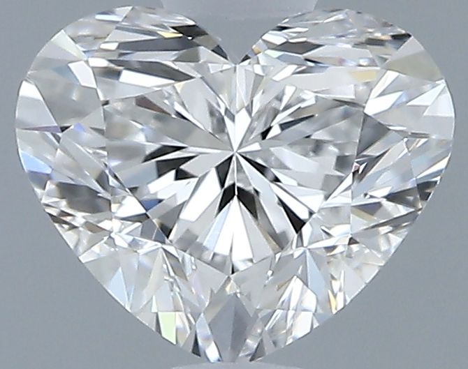 Diamante Naturale Taglio Cuore 0.7ct VG/EX E VVS2 - GIA - 5.06x6.13x3.76mm