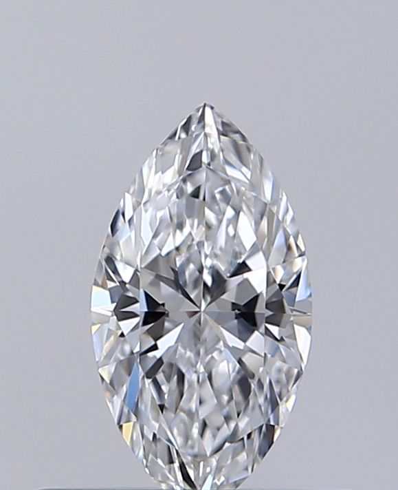 Diamante Naturale Taglio Marquise 0.33ct EX/EX E VVS1 - GIA - 7.07x3.74x2.26mm