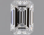 Diamante Naturale Taglio Smeraldo 0.33ct VG/VG D VVS1 - GIA - 4.78x3.25x2.23mm