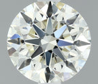 Diamante Naturale Taglio Brillante 0.64ct 3EX J VVS1 - IGI - 5.42x5.48x3.43mm