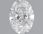 Diamante Naturale Taglio Ovale 0.5ct G/VG D VS1 - GIA - 6.33x4.51x2.85mm