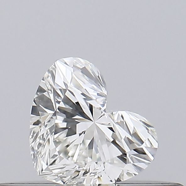 Diamante Naturale Taglio Cuore 0.19ct VG/VG I VVS1 - GIA - 3.34x3.98x2.48mm