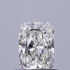 Diamante Naturale Taglio Radiant 0.52ct VG/EX G IF - GIA - 5.55x4.01x2.68mm