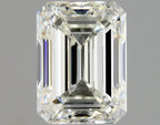 Diamante Naturale Taglio Smeraldo 1.5ct VG/EX J VS2 - GIA - 7.27x5.29x3.81mm