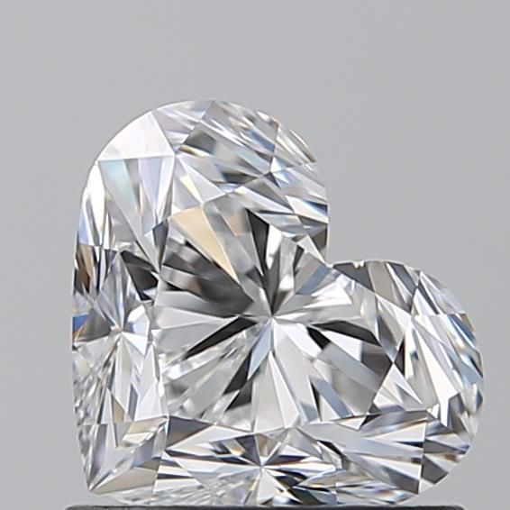 Diamante Naturale Taglio Cuore 0.9ct VG/VG D VVS1 - GIA - 5.61x6.66x4.21mm