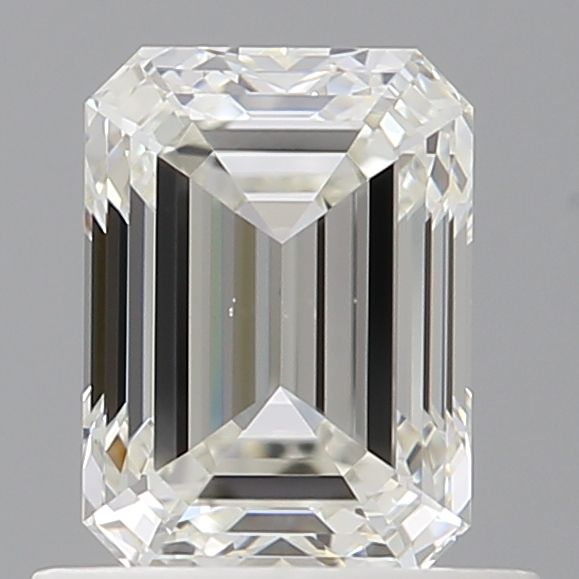 Diamante Naturale Taglio Smeraldo 0.89ct VG/EX H VS2 - GIA - 4.55x6.22x3.16mm