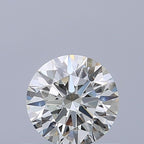 Diamante Naturale Taglio Brillante 0.56ct 3EX J VVS1 - GIA - 5.24x5.26x3.27mm