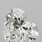 Diamante Naturale Taglio Cuore 1.06ct EX/EX G VVS2 - IGI - 6.19x7.19x4.08mm