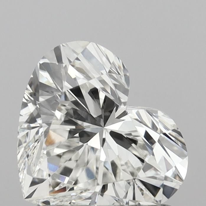 Diamante Naturale Taglio Cuore 1.06ct EX/EX G VVS2 - IGI - 6.19x7.19x4.08mm