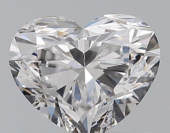 Diamante Naturale Taglio Cuore 0.65ct EX/EX E VVS2 - GIA - 4.97x5.98x3.52mm