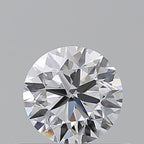 Diamante Taglio Brillante 0.5ct VG/VG/VG D VVS2 - GIA - 5.04x4.98x3.15mm