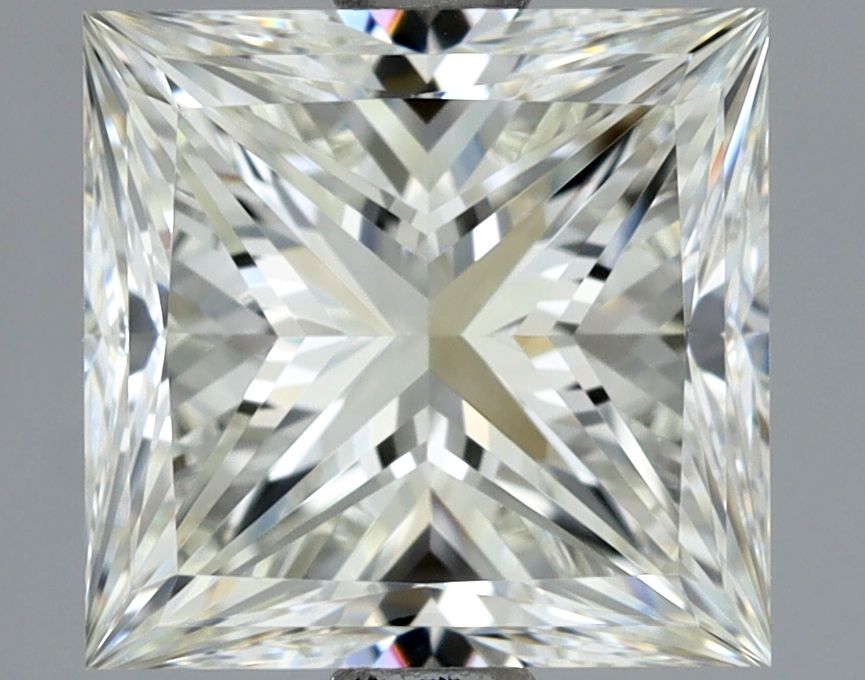 Diamante Naturale Taglio Princess 1.9ct VG/EX J VVS1 - GIA - 6.97x6.69x4.97mm
