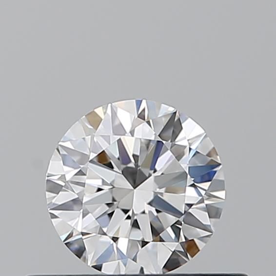 Diamante Naturale Taglio Brillante 0.4ct EX/VG/EX E VVS2 - GIA - 4.73x4.7x2.88mm