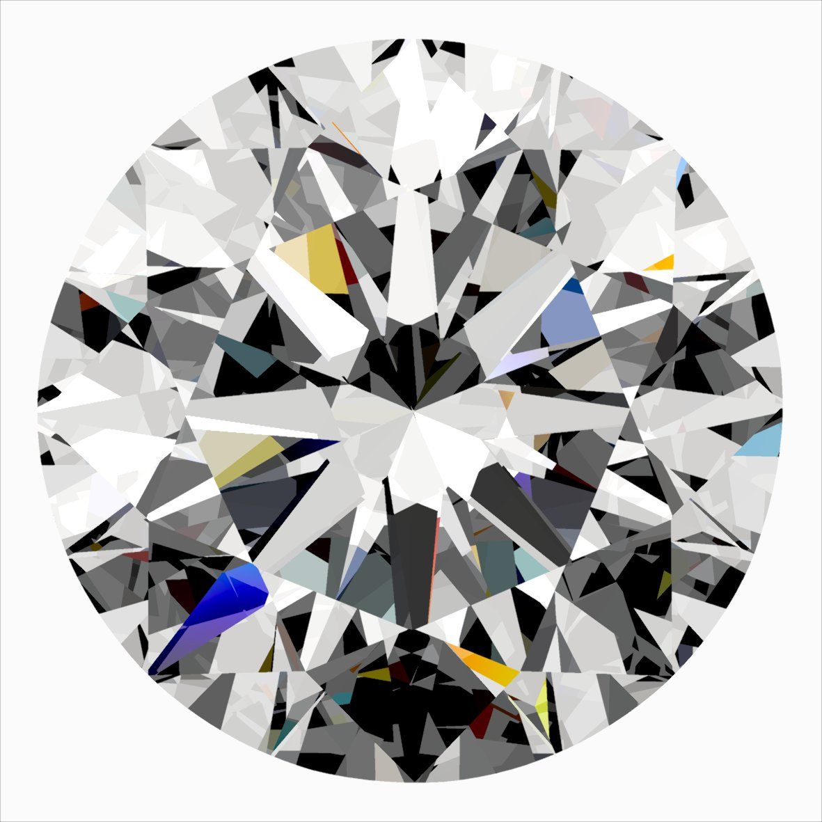 Diamante Naturale Taglio Brillante 0.31ct 3EX H VVS2 - IGI - 4.32x4.35x2.68mm