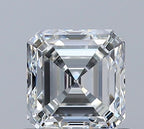 Diamante Taglio Smeraldo Quadrato 0.7ct EX/EX G VVS1 - GIA - 4.91x4.71x3.26mm