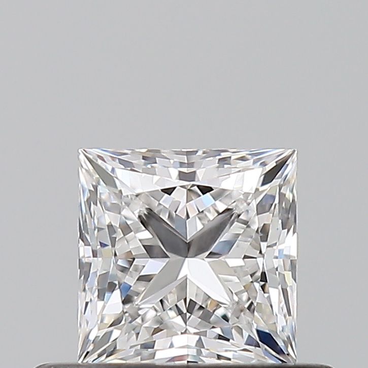Diamante Naturale Taglio Princess 0.5ct VG/EX E VVS1 - GIA - 4.23x4.23x3.12mm