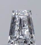 Diamante Taglio Baguette Scalata 0.3ct VG/VG D VVS2 - GIA - 4.6x3.65x2.21mm
