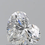 Diamante Naturale Taglio Cuore 0.74ct VG/VG H IF - GIA - 5.35x6.23x3.73mm
