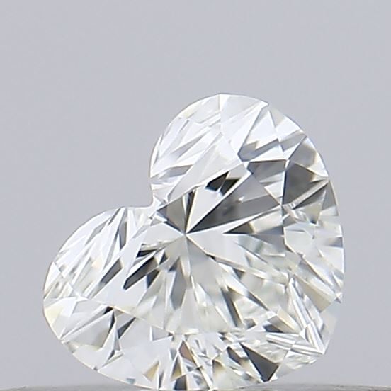 Diamante Naturale Taglio Cuore 0.21ct VG/EX J VS1 - GIA - 3.51x4.16x2.49mm