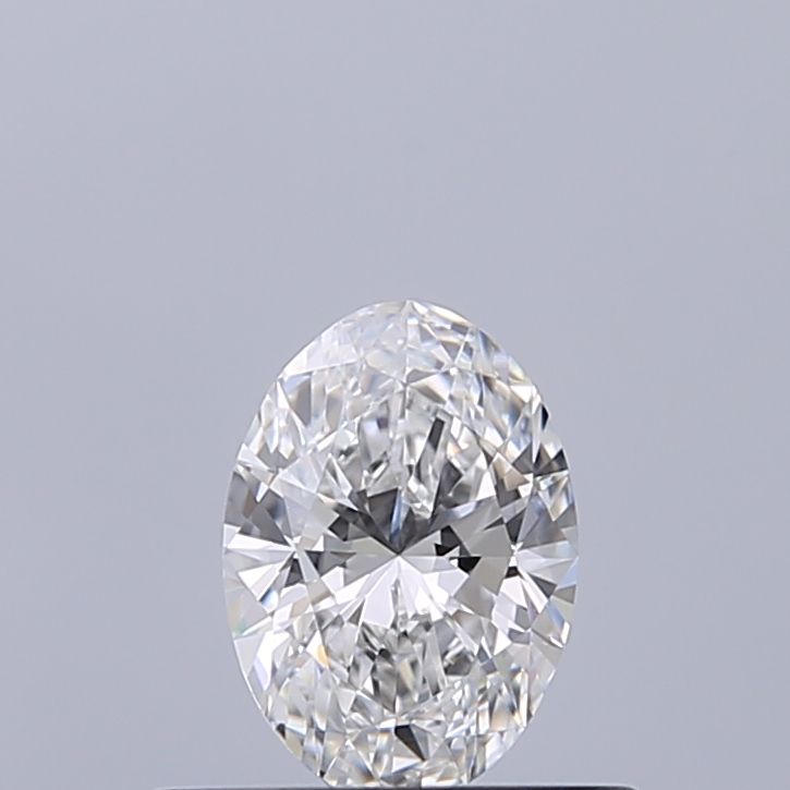 Diamante Naturale Taglio Ovale 0.38ct EX/EX E VVS1 - GIA - 5.92x4.14x2.54mm
