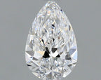 Diamante Naturale Taglio Goccia 0.52ct VG/VG D IF - GIA - 6.98x4.43x2.82mm