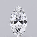 Diamante Naturale Taglio Marquise 0.25ct G/VG D VVS1 - GIA - 6.43x3.4x2.0mm