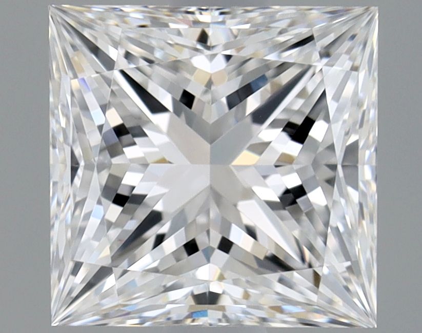 Diamante Naturale Taglio Princess 1.3ct VG/EX D VVS1 - GIA - 6.08x5.94x4.33mm