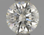 Diamante Naturale Taglio Brillante 0.5ct 3EX J VVS2 - IGI - 5.03x5.06x3.16mm