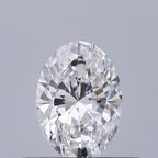 Diamante Naturale Taglio Ovale 0.38ct VG/EX D IF - GIA - 5.79x4.13x2.6mm