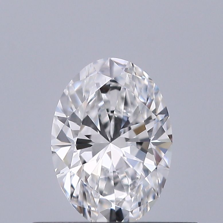 Diamante Naturale Taglio Ovale 0.38ct VG/EX D IF - GIA - 5.79x4.13x2.6mm