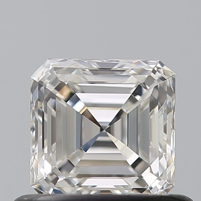 Diamante Taglio Smeraldo Quadrato 0.61ct VG/EX H VVS2 - GIA - 4.67x4.63x3.11mm