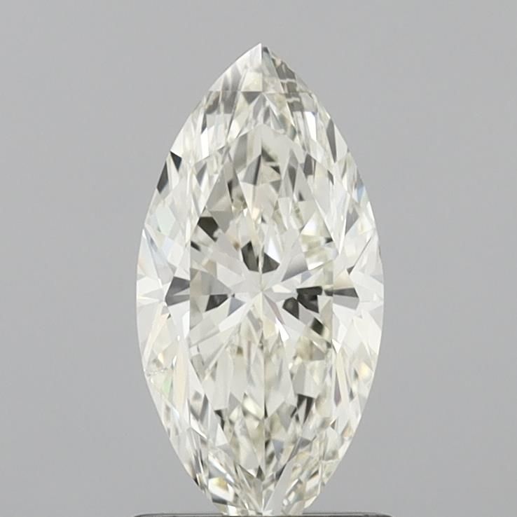 Diamante Naturale Taglio Marquise 0.98ct EX/EX J VS2 - IGI - 10.26x5.04x3.21mm