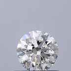 Diamante Naturale Taglio Brillante 0.5ct VG/VG/VG I IF - GIA - 4.97x5.02x3.2mm