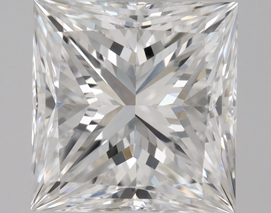 Diamante Naturale Taglio Princess 0.8ct G/EX E VVS2 - GIA - 5.17x4.99x3.72mm