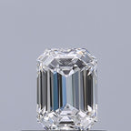 Diamante Naturale Taglio Smeraldo 0.5ct EX/EX D VVS2 - GIA - 5.34x3.81x2.55mm
