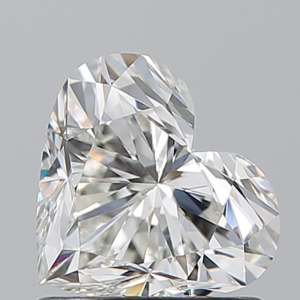 Diamante Naturale Taglio Cuore 1.01ct EX/EX I VVS2 - GIA - 6.14x7.03x4.12mm