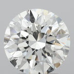 Diamante Naturale Taglio Brillante 1.7ct 3EX H VVS1 - IGI - 7.57x7.64x4.76mm