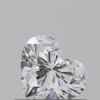 Diamante Naturale Taglio Cuore 0.5ct VG/VG D VVS1 - GIA - 4.56x5.39x3.41mm