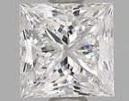 Diamante Naturale Taglio Princess 0.82ct EX/EX E VS2 - GIA - 5.01x4.99x3.71mm