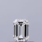 Diamante Naturale Taglio Smeraldo 0.35ct VG/EX F VVS1 - GIA - 4.85x3.29x2.21mm