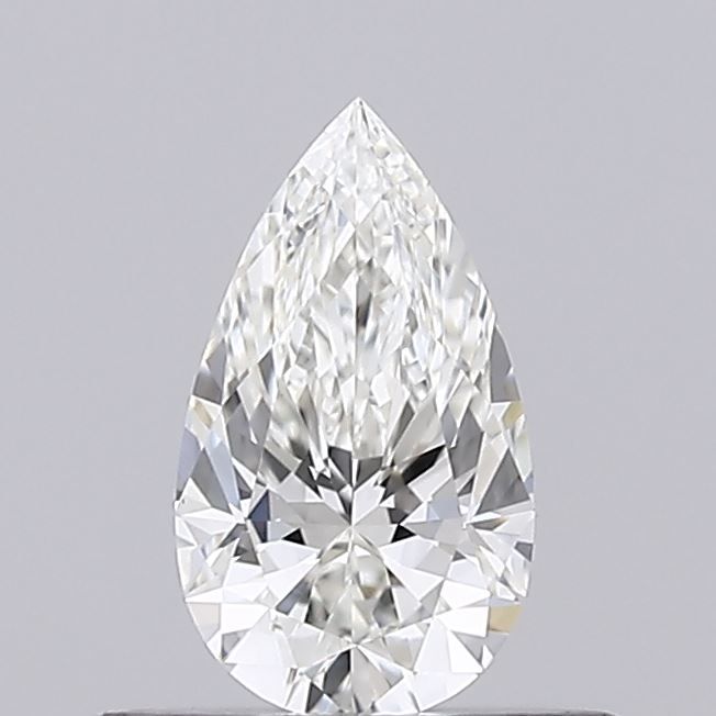Diamante Naturale Taglio Goccia 0.34ct VG/VG H VVS1 - GIA - 6.54x3.76x2.4mm