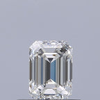 Diamante Naturale Taglio Smeraldo 0.5ct EX/EX E VVS1 - IGI - 5.25x3.78x2.62mm